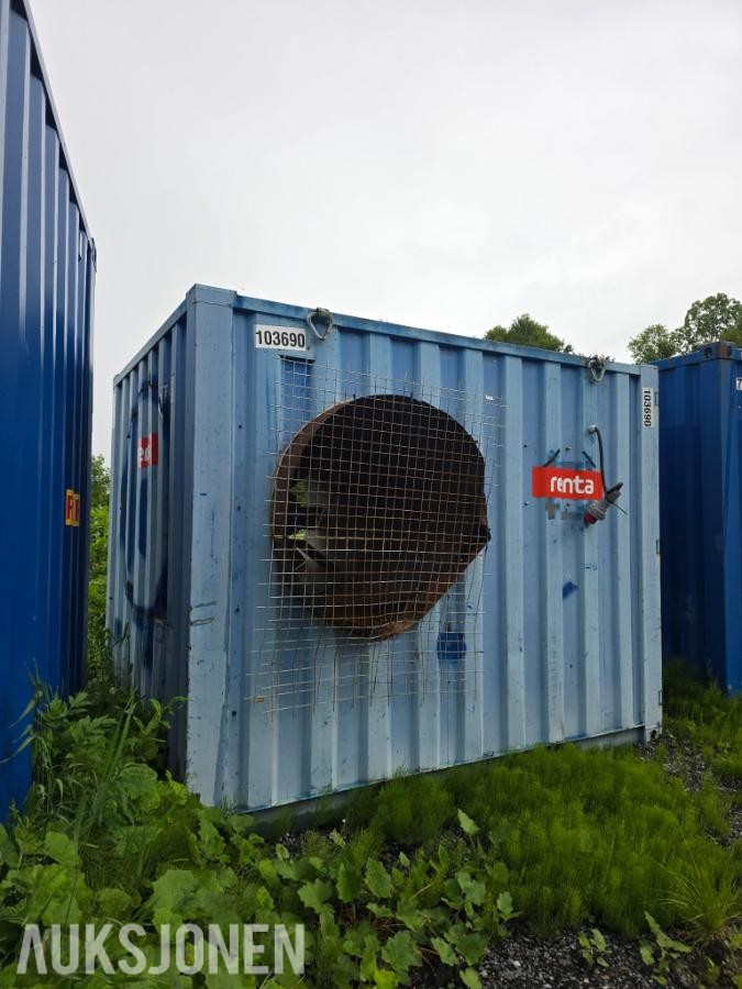 Viftecontainer 8 Fot 400V