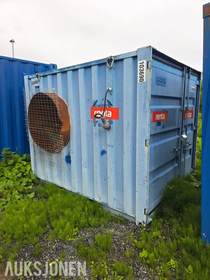 Viftecontainer 8 Fot 400V
