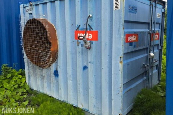 Viftecontainer 8 Fot 400V