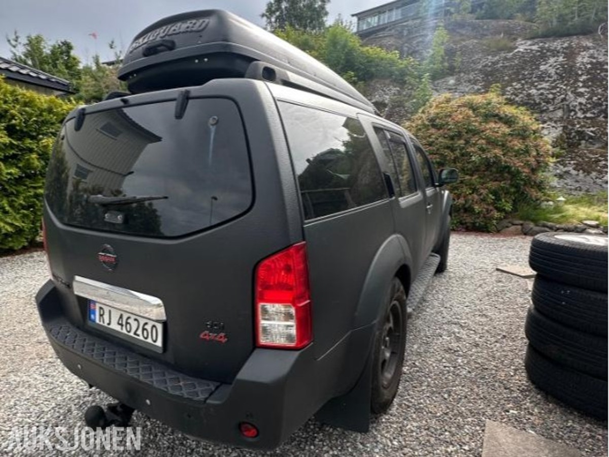 2005 Nissan Pathfinder 2.5 Diesel 174hk 4X4 Automat, Hengerfeste, Soltak