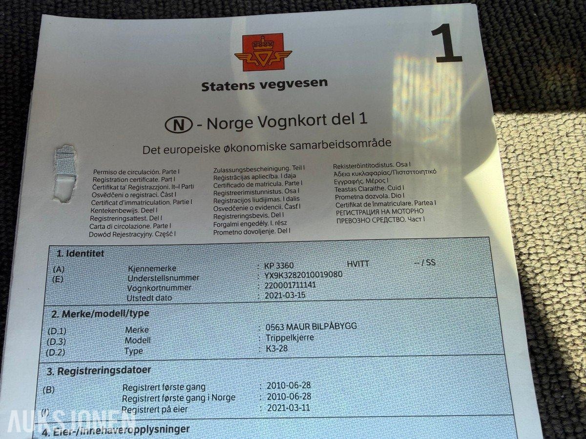 2010 Maur Bilpåbygg Trippekjerre