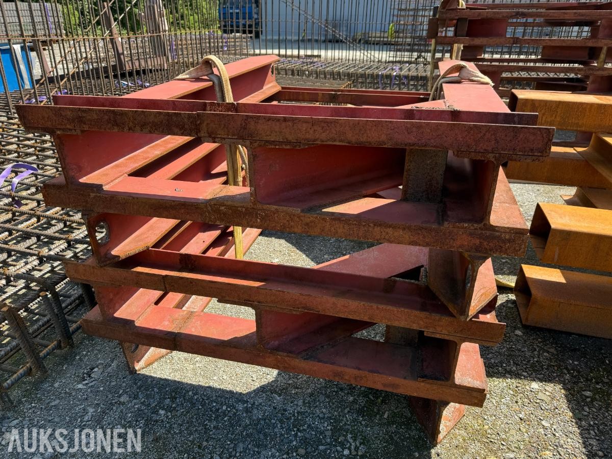 Reoler i stål 180cmX127cm