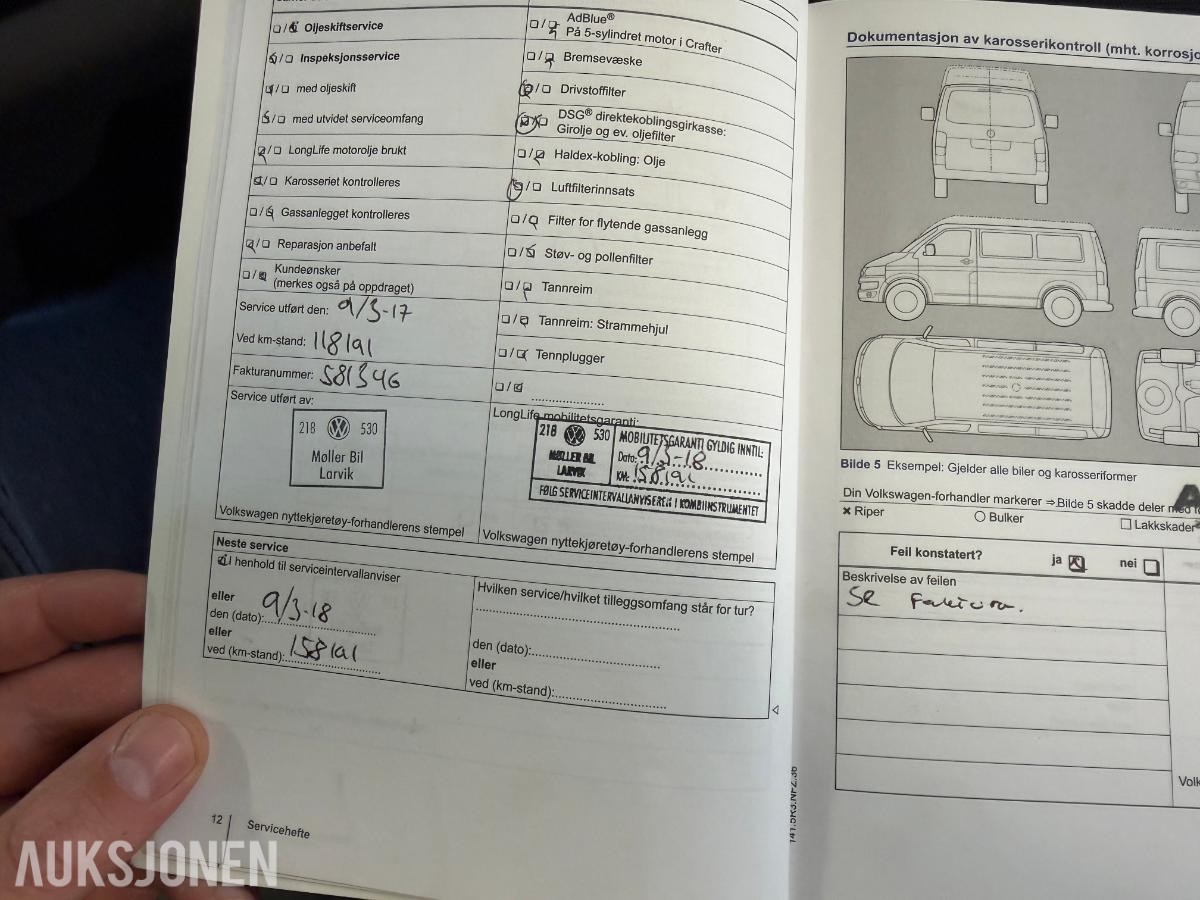 2013 Volkswagen Transporter, 2.0-179 D 4MOTION, 313690km