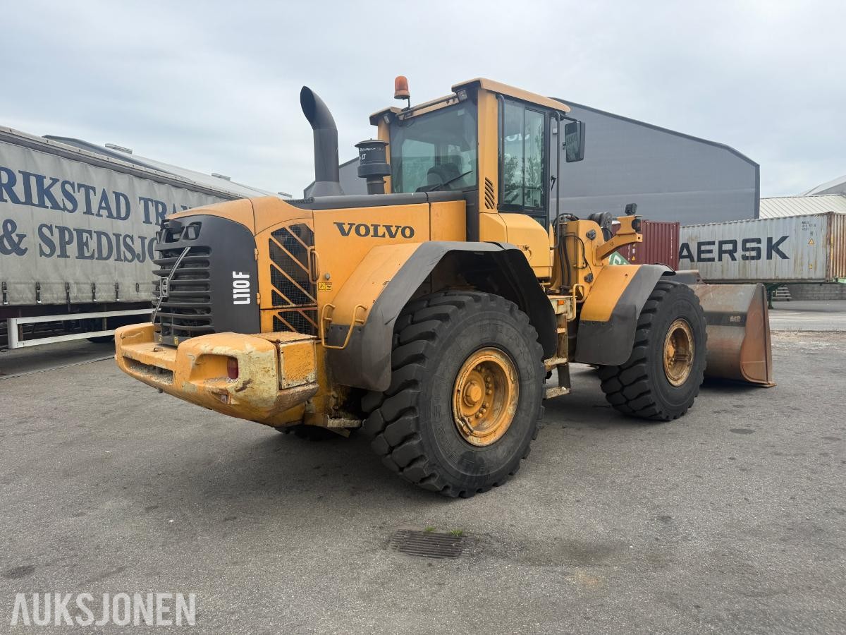 2009 Volvo L110F HJULLASTER SKUFF SENTRALSMØRING 3. og 4.FUNKSJON