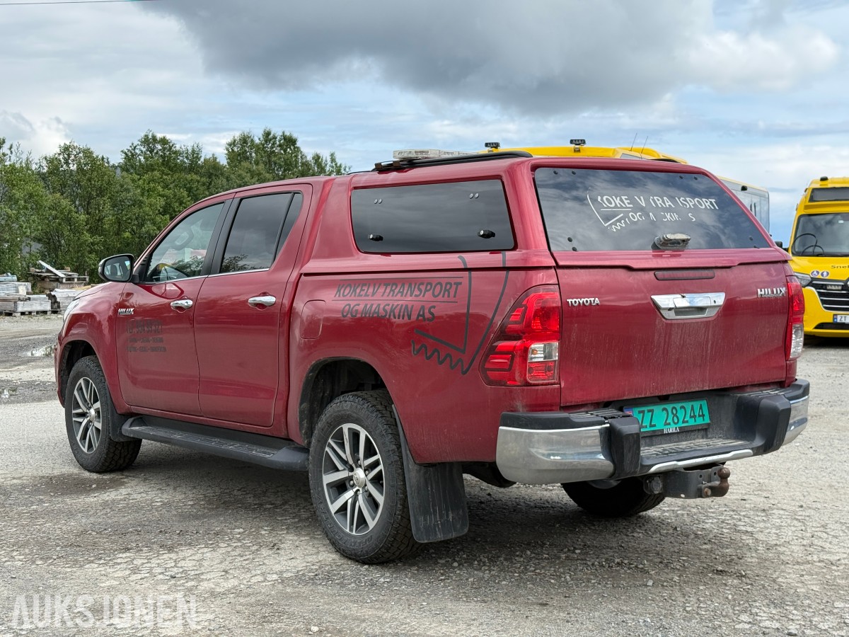2019 Toyota HiLux, 2,4 150hk 4WD aut 4d, 192000km
