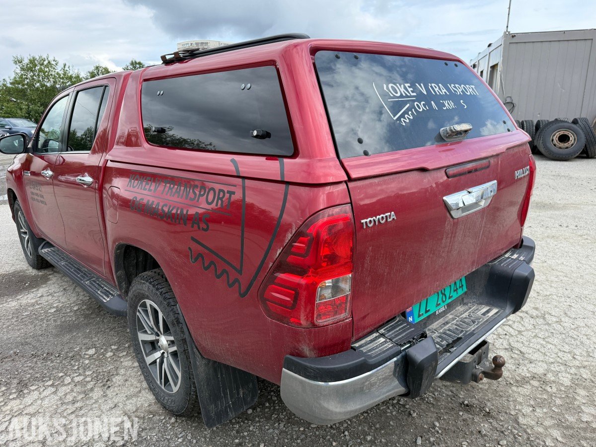 2019 Toyota HiLux, 2,4 150hk 4WD aut 4d, 192000km