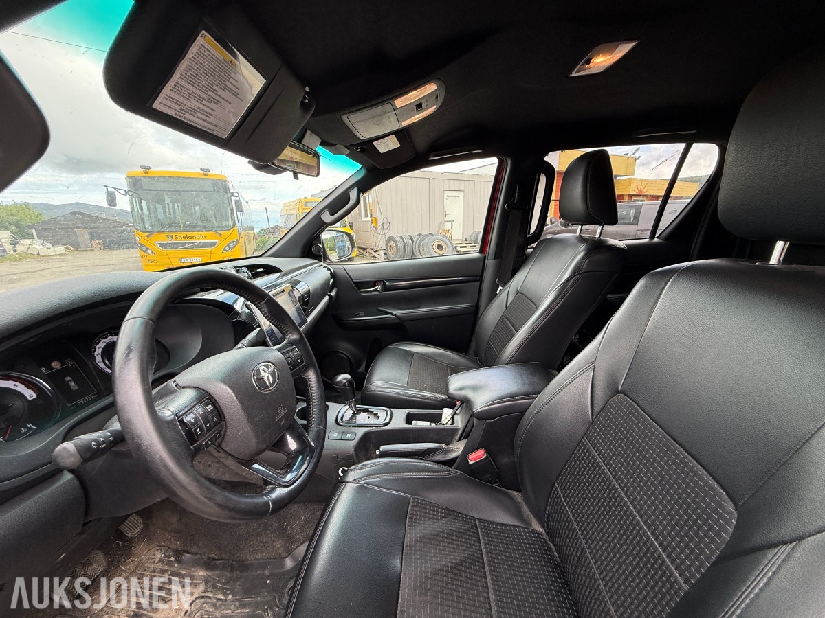 2019 Toyota HiLux, 2,4 150hk 4WD aut 4d, 192000km