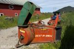Orkel snøfres til traktor