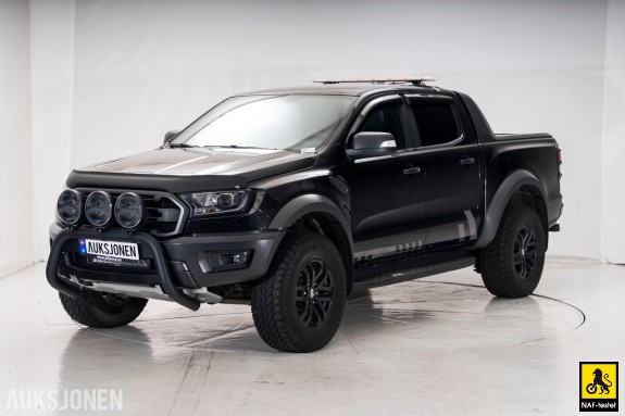 2021 Ford Ranger Raptor 2,0 TDCi 213 HK 4X4 4-DØRS HENGERFESTE ACC VARMER LED PLANTREKK 