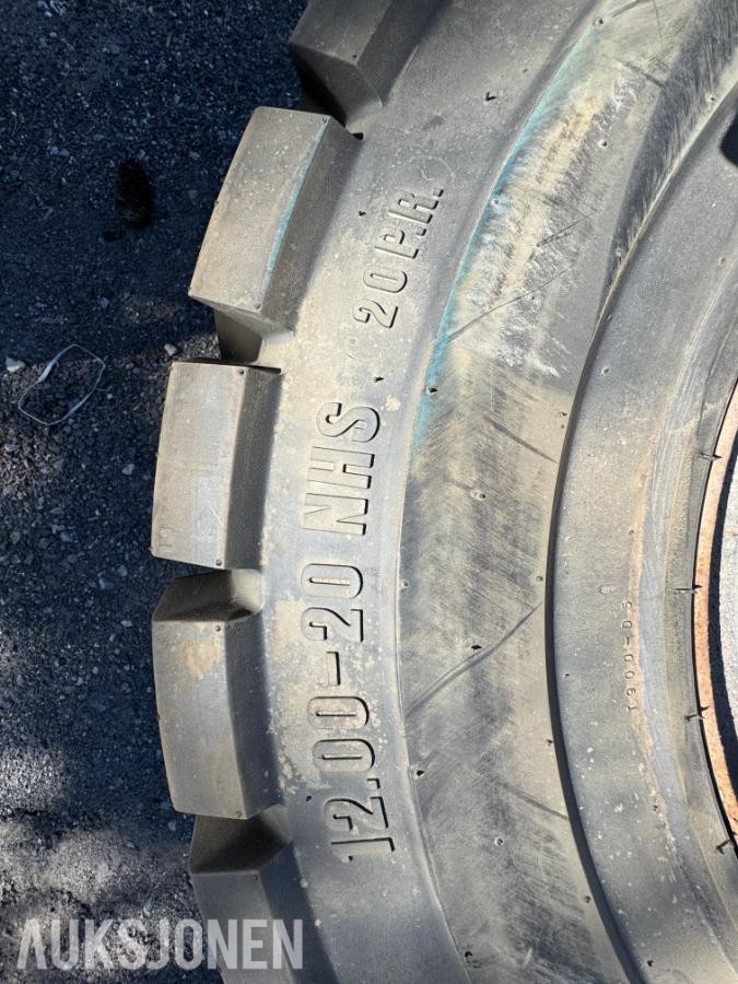 Trelleborg T900 12.00-20 dekk / 3 stk