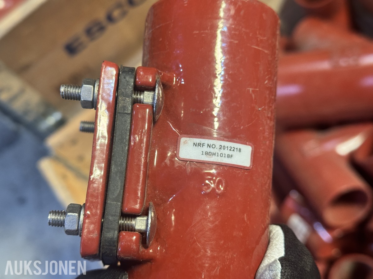 2 Paller NYTT MA rørdeler/koblinger/vinkler ++