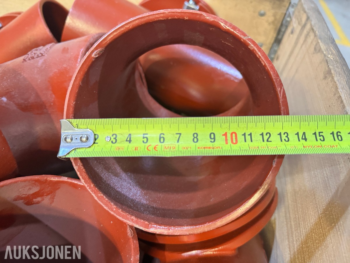 2 Paller NYTT MA rørdeler/koblinger/vinkler ++