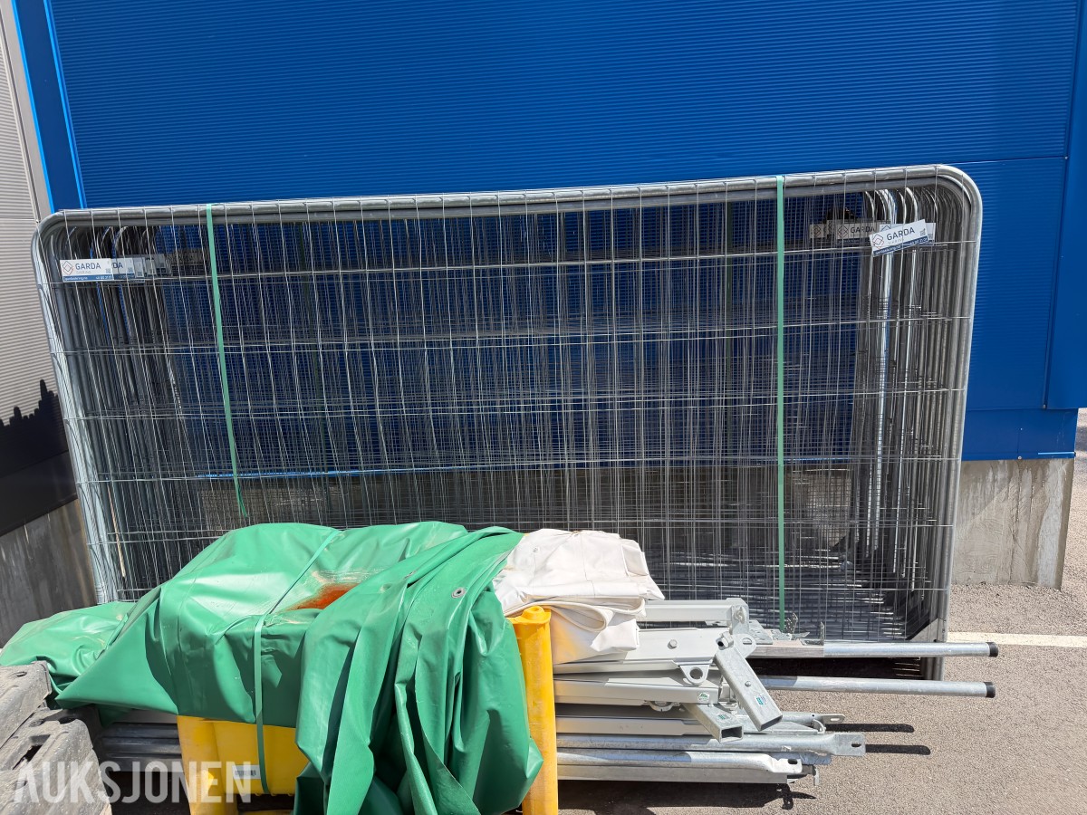 Ca 23 stk byggjerder med føtter
