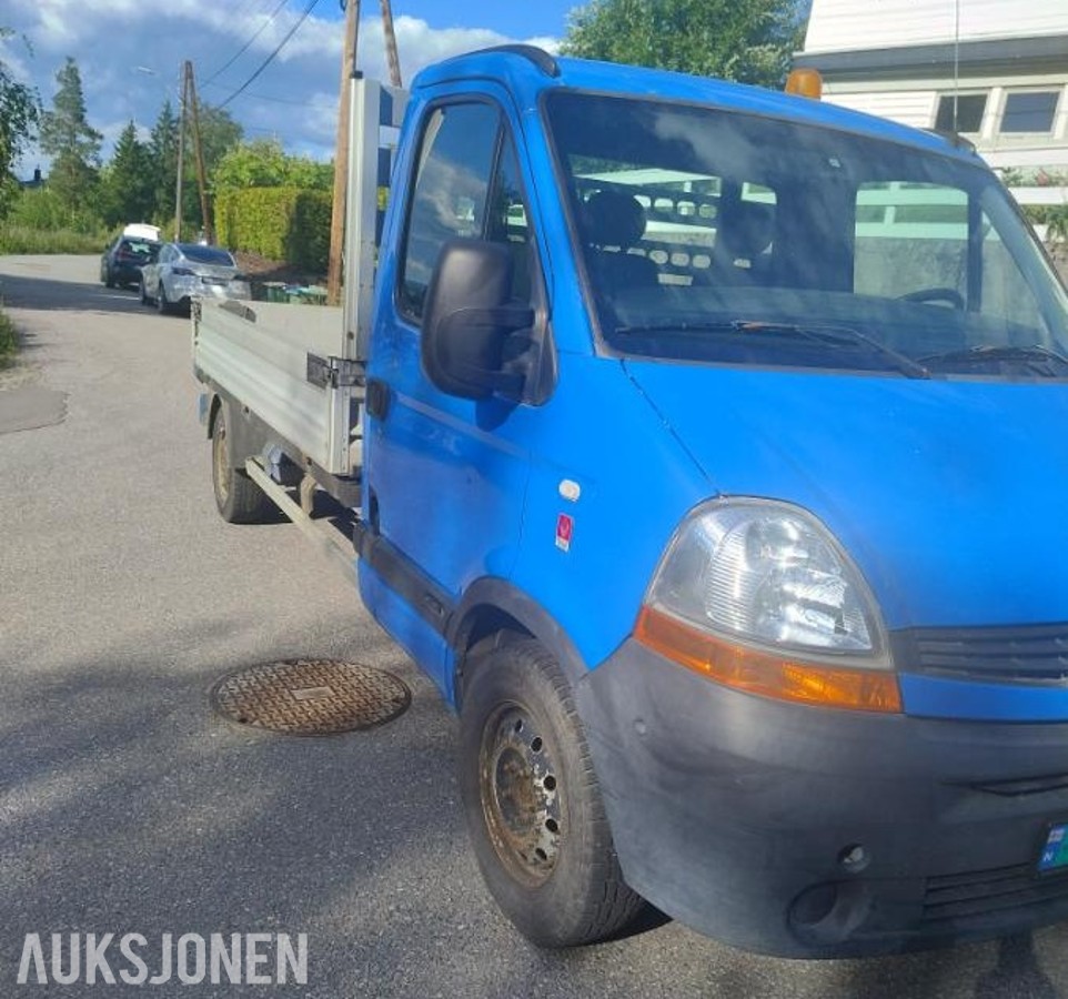 2008 Renault Master 2.5 Diesel - med kran, 190500km, Hengerfeste