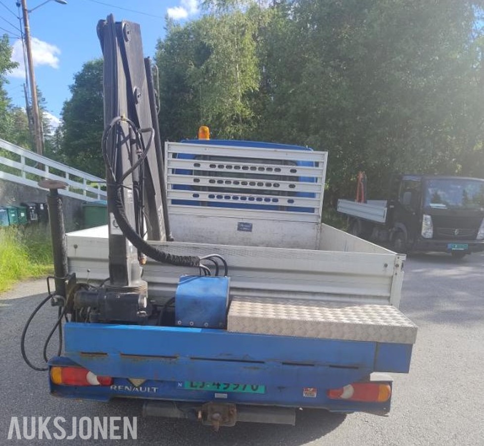 2008 Renault Master 2.5 Diesel - med kran, 190500km, Hengerfeste