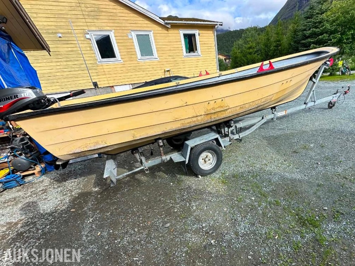 Hansvik båt 16 med båt og motor