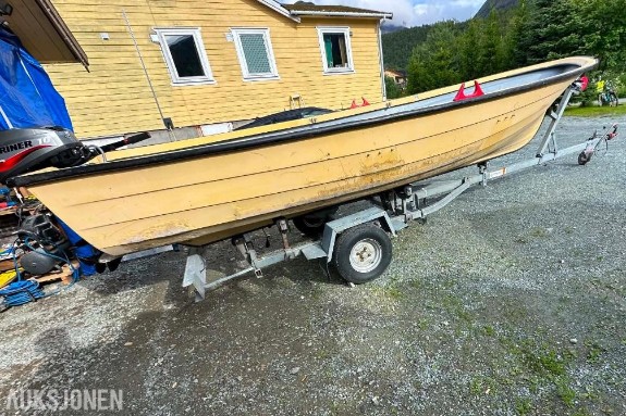 Hansvik båt 16 med båt og motor