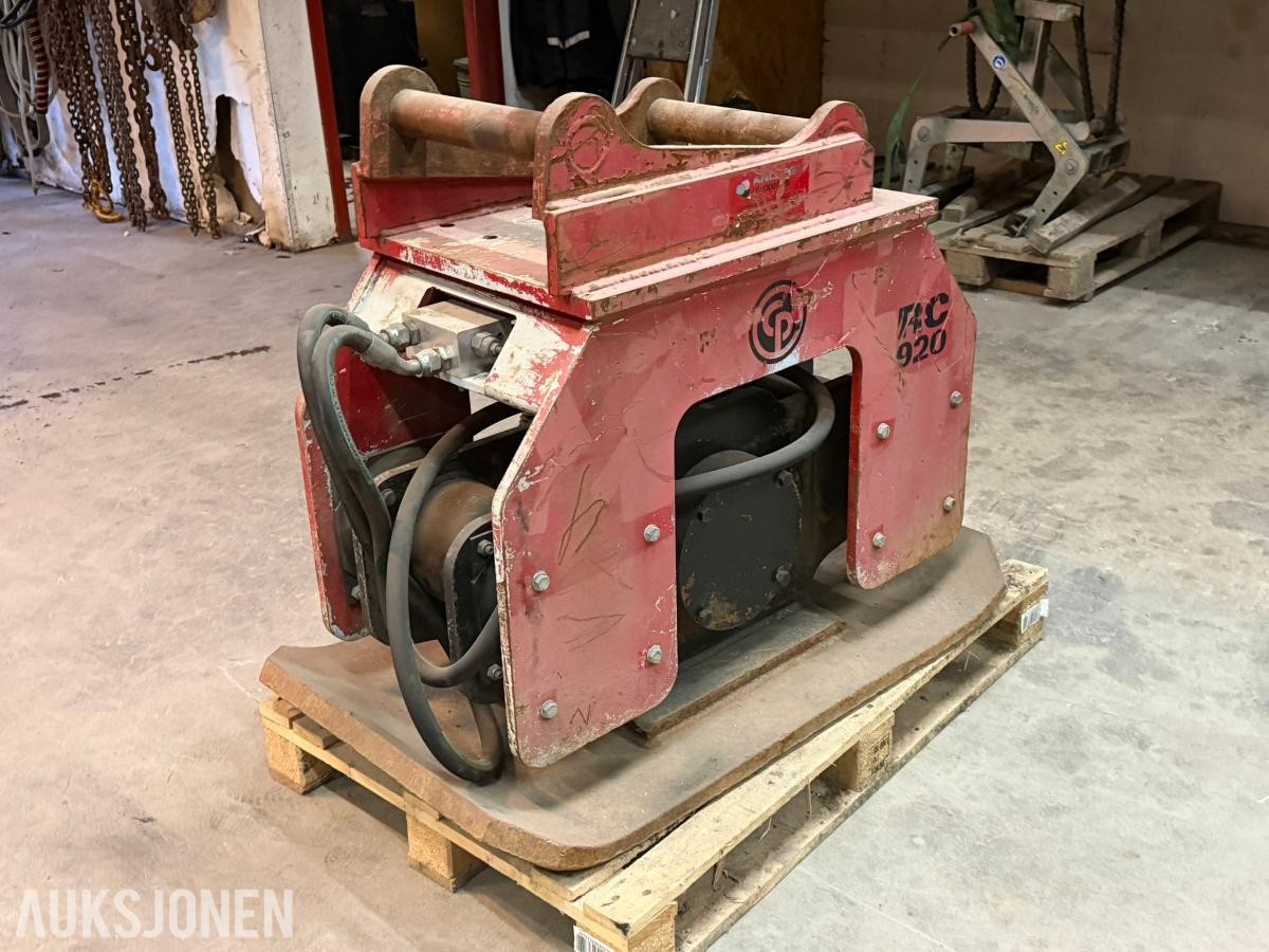 Atlas Copco RC920 hydraulisk vibroplate / komprimeringsplate / S60 feste