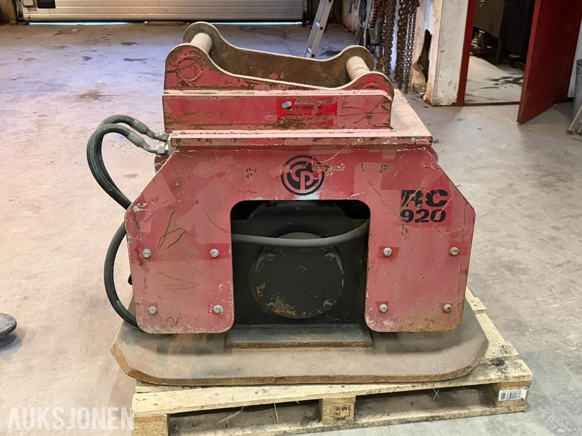 Atlas Copco RC920 hydraulisk vibroplate / komprimeringsplate / S60 feste