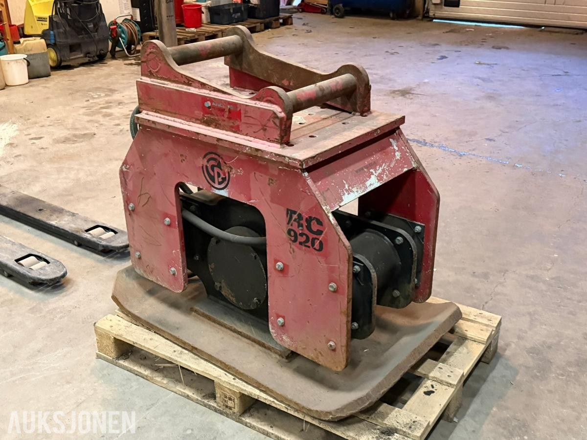 Atlas Copco RC920 hydraulisk vibroplate / komprimeringsplate / S60 feste