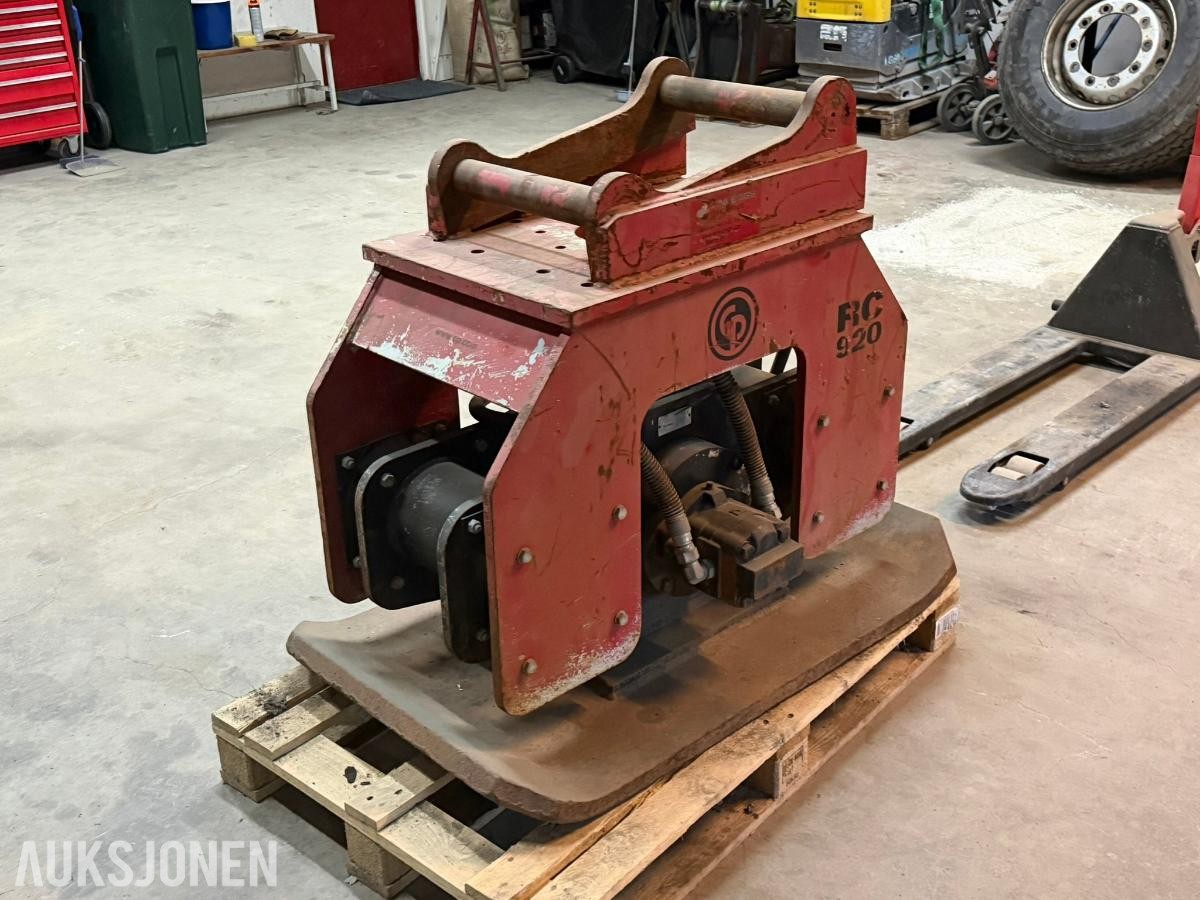 Atlas Copco RC920 hydraulisk vibroplate / komprimeringsplate / S60 feste