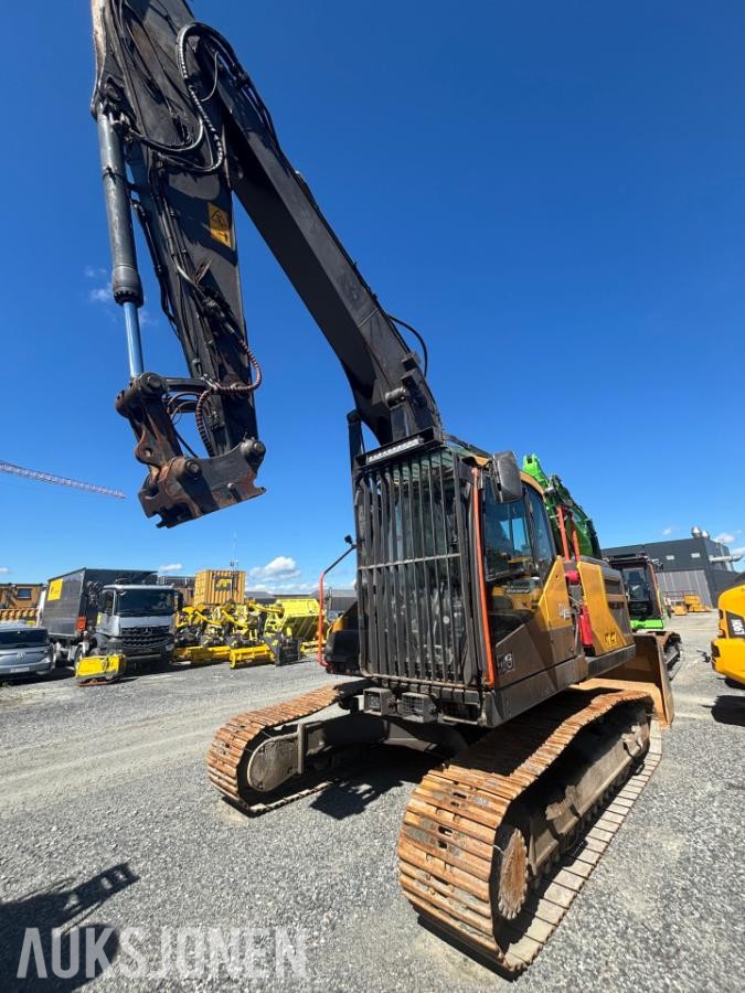 2017 Volvo EC250EL beltegravemaskin, 8660 timer, OQ70 HK-feste