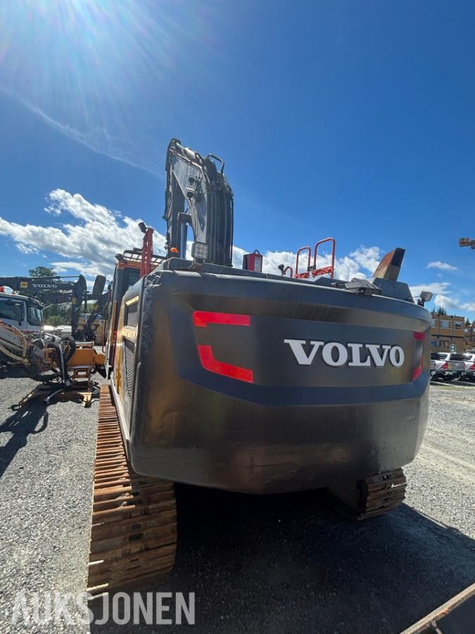 2017 Volvo EC250EL beltegravemaskin, 8660 timer, OQ70 HK-feste