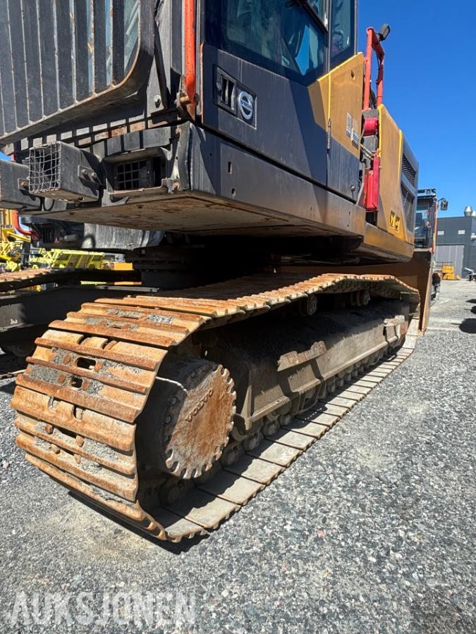 2017 Volvo EC250EL beltegravemaskin, 8660 timer, OQ70 HK-feste