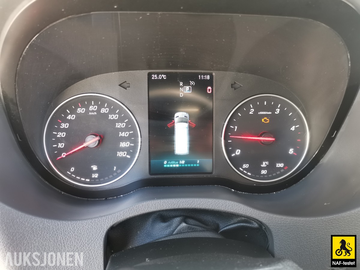 2021 Mercedes-Benz Sprinter 190 HK SKAP KJØLEBIL AUTOMAT CRUISE VARMER 