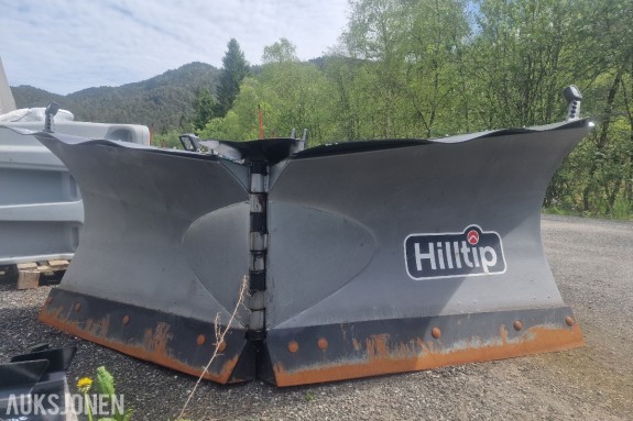 2024 Hilltip SnowStriker VMT-2900 V-plog - Hydraulisk vinkling - LED markeringslys
