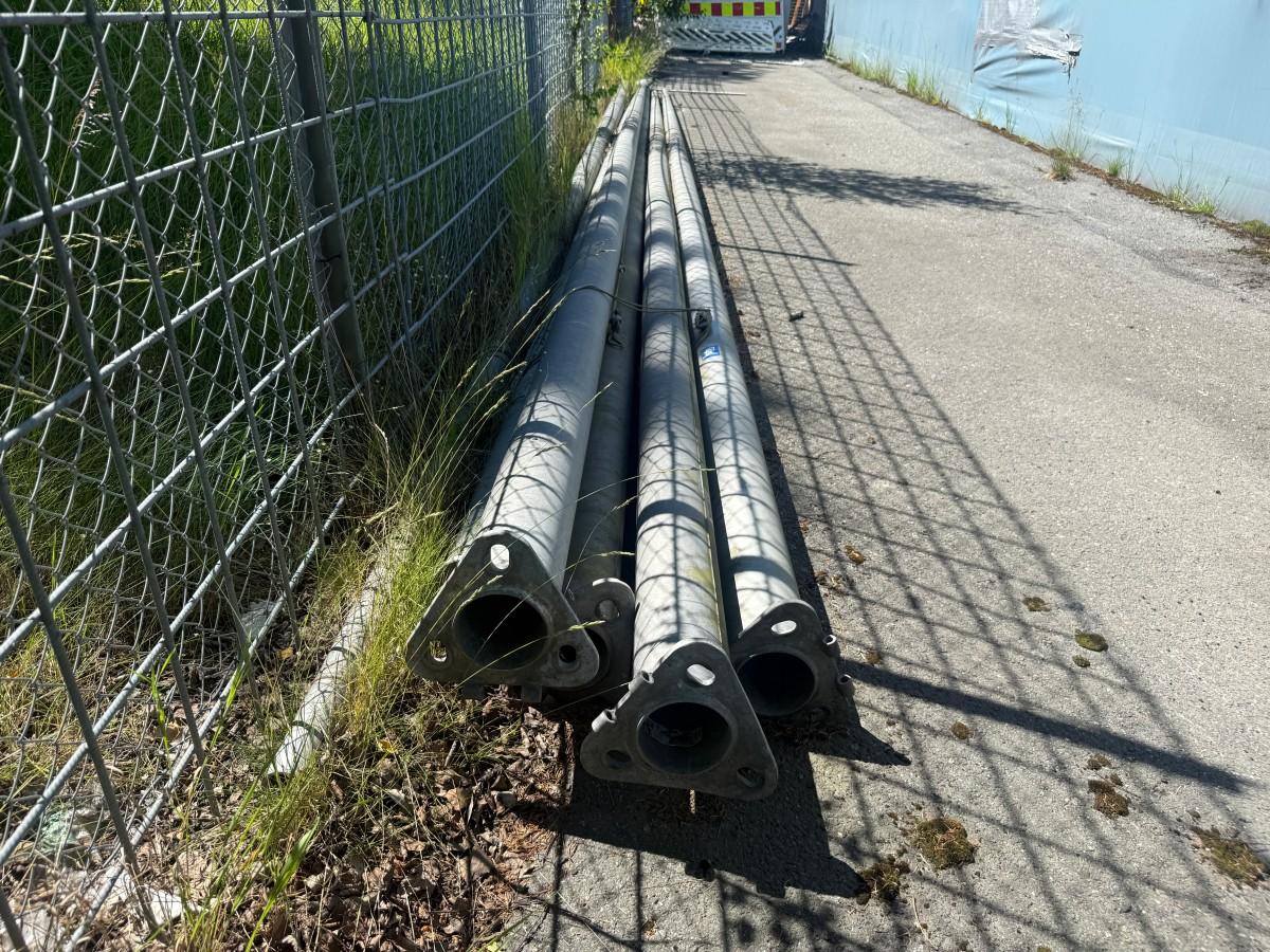 Formenta flaggstenger, 6 stk.