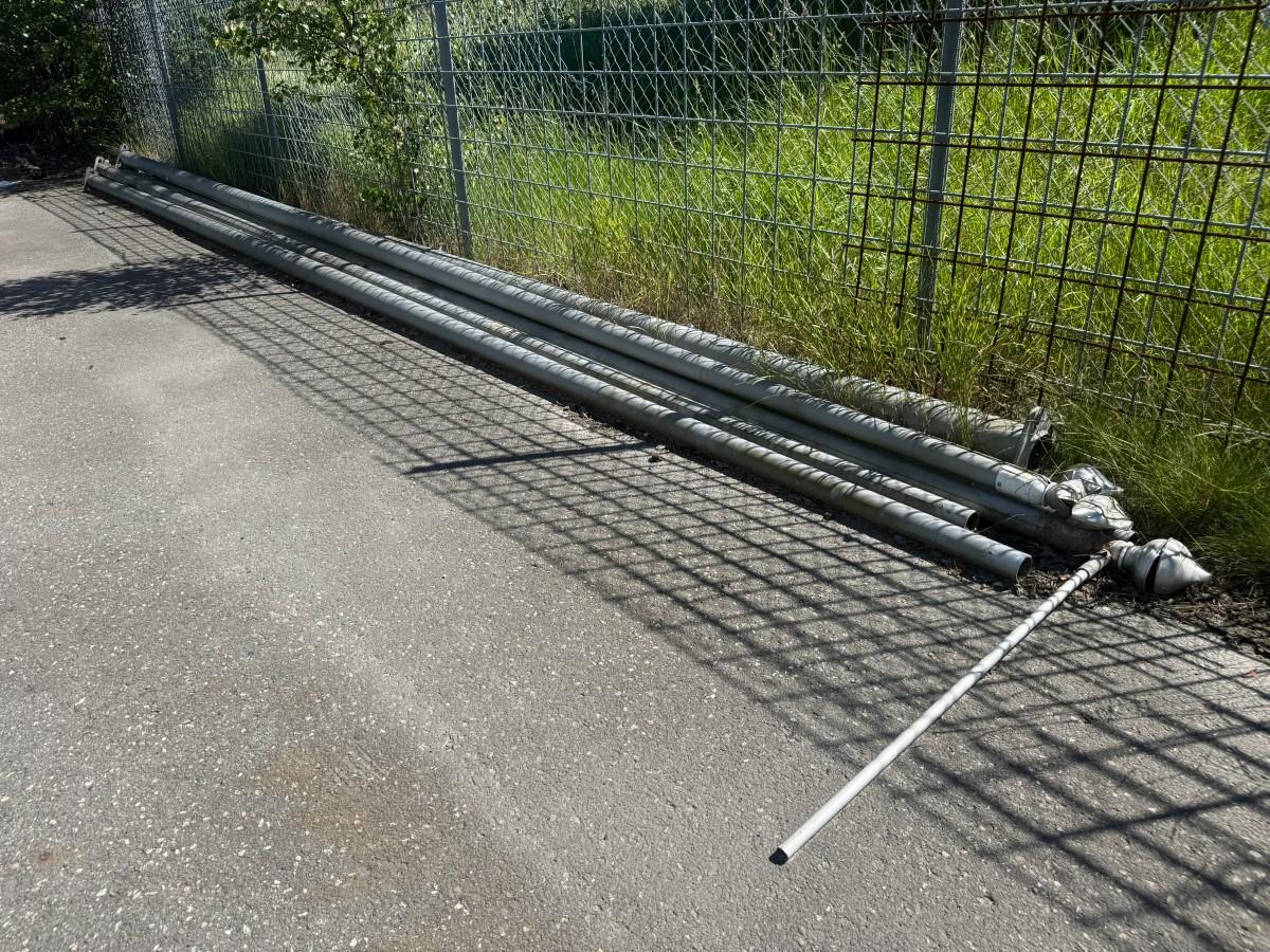 Formenta flaggstenger, 6 stk.