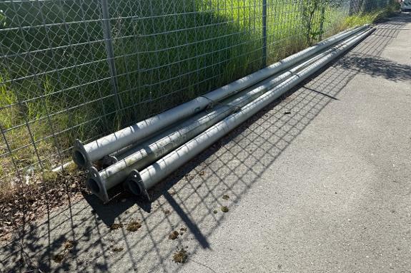 Formenta flaggstenger, 6 stk.