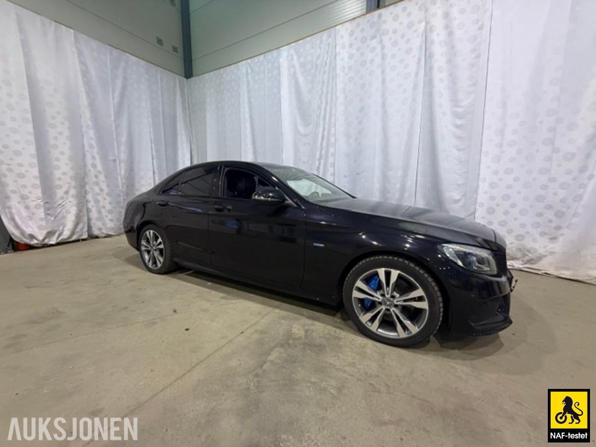 2018 Mercedes-Benz C350E AMG NATTPAKKE LUFTFJÆRING ADAPTIV CRUISE