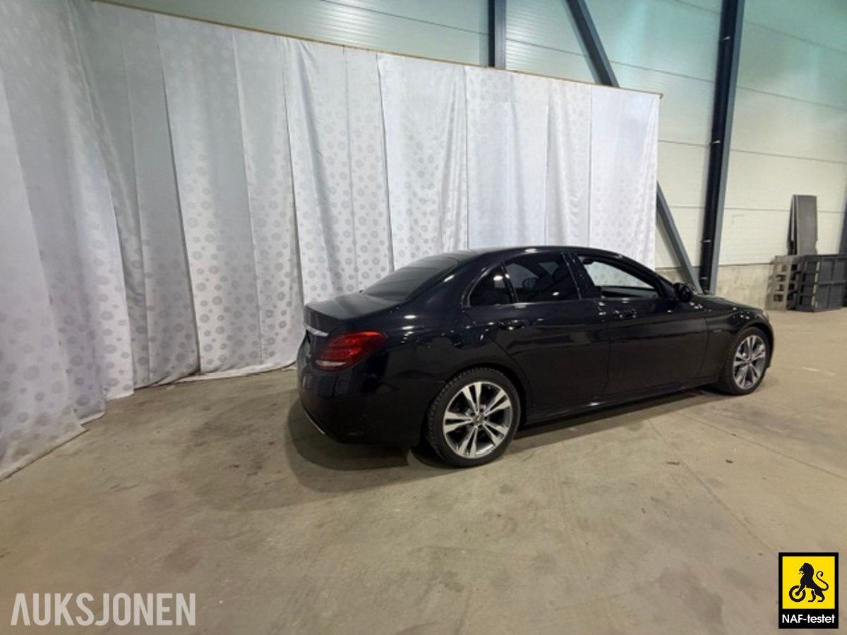 2018 Mercedes-Benz C350E AMG NATTPAKKE LUFTFJÆRING ADAPTIV CRUISE