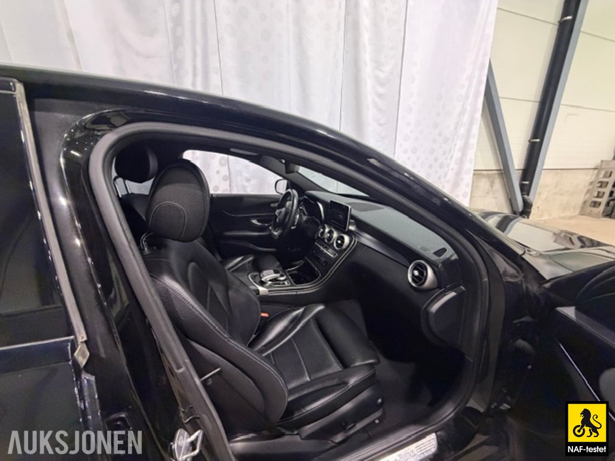 2018 Mercedes-Benz C350E AMG NATTPAKKE LUFTFJÆRING ADAPTIV CRUISE