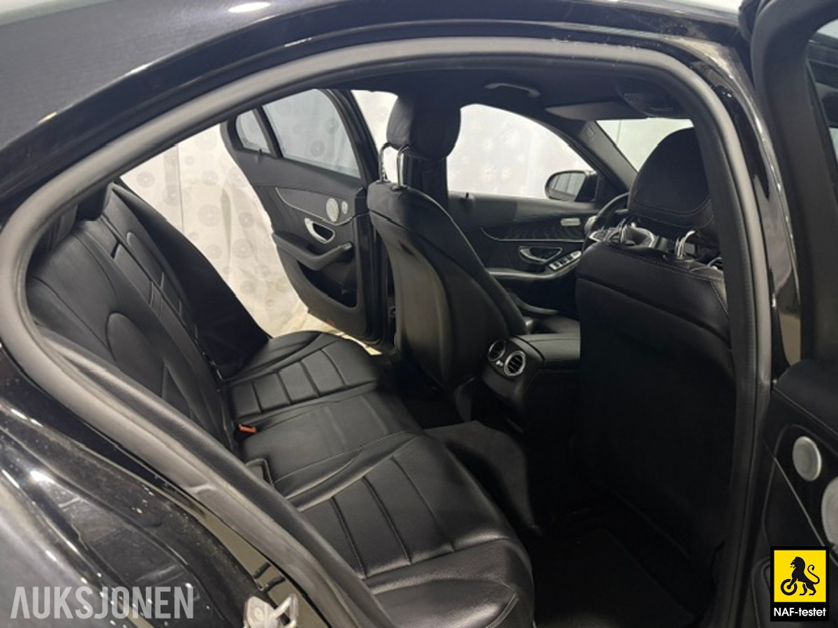 2018 Mercedes-Benz C350E AMG NATTPAKKE LUFTFJÆRING ADAPTIV CRUISE