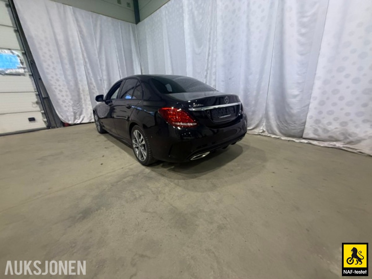 2018 Mercedes-Benz C350E AMG NATTPAKKE LUFTFJÆRING ADAPTIV CRUISE