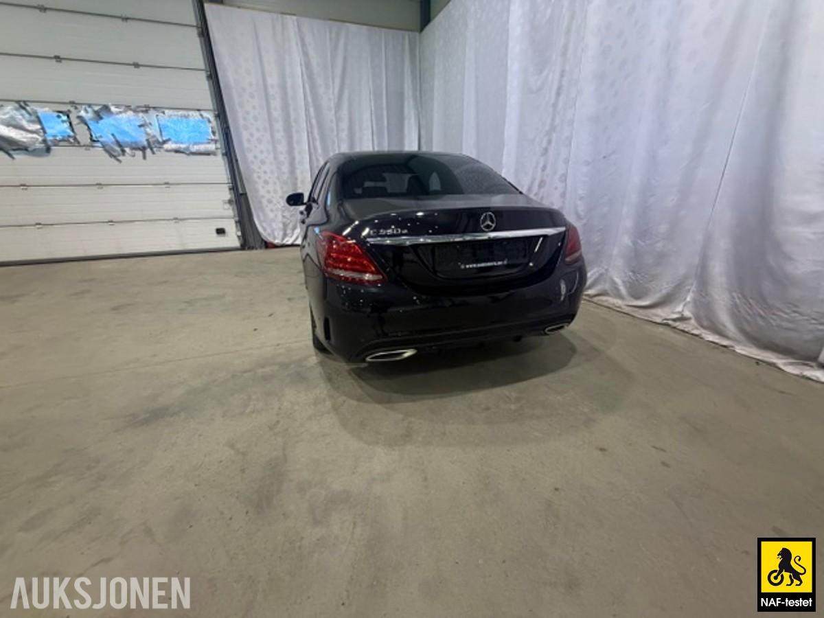 2018 Mercedes-Benz C350E AMG NATTPAKKE LUFTFJÆRING ADAPTIV CRUISE