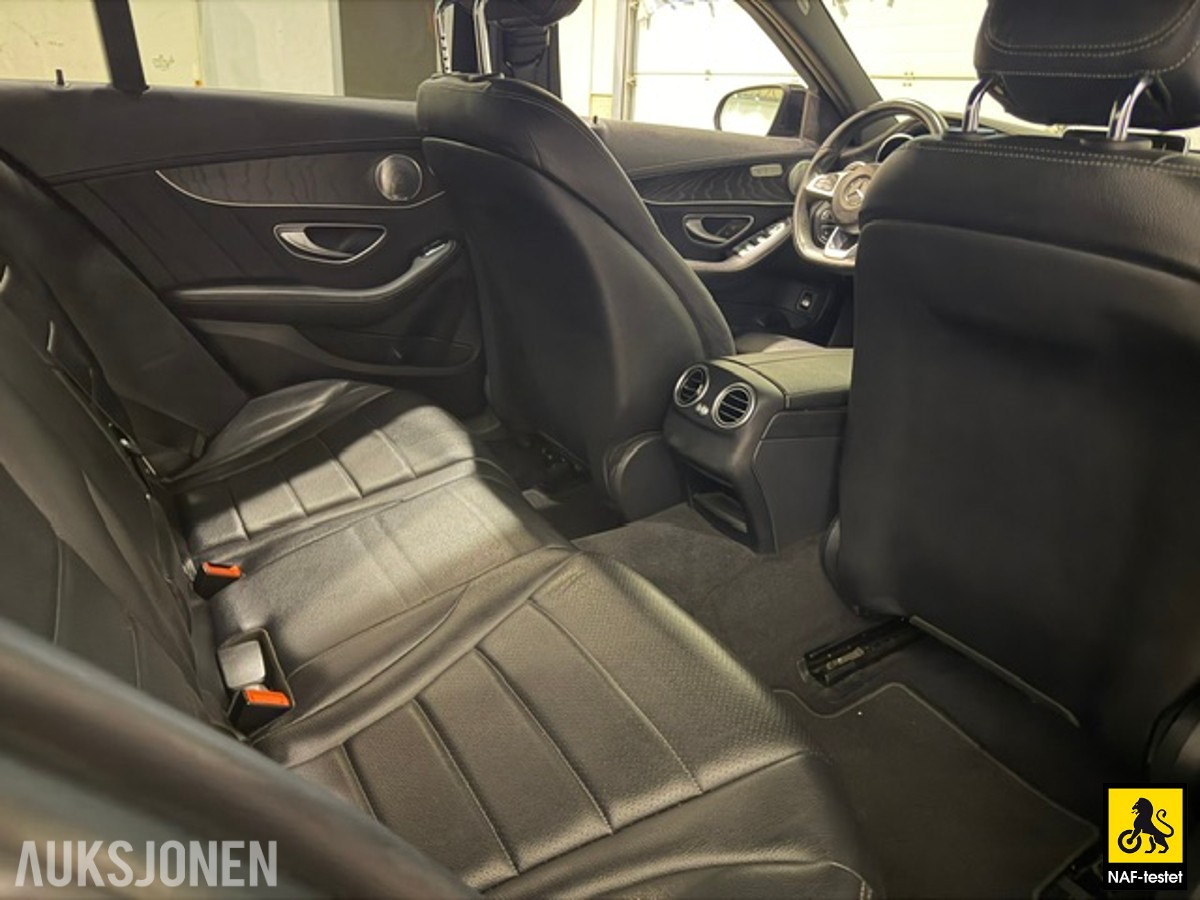 2018 Mercedes-Benz C350E AMG NATTPAKKE LUFTFJÆRING ADAPTIV CRUISE