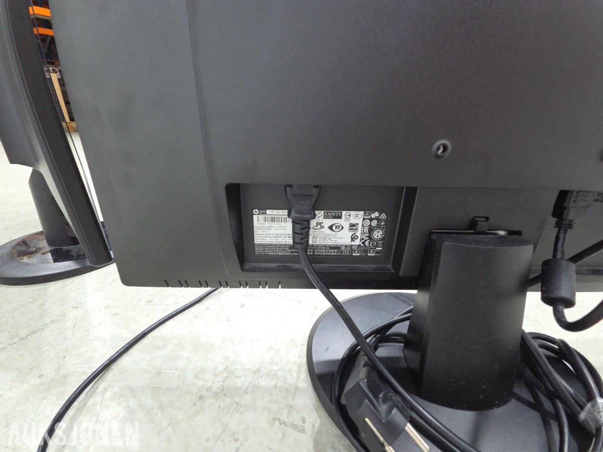 2 stk HP dataskjermer 24