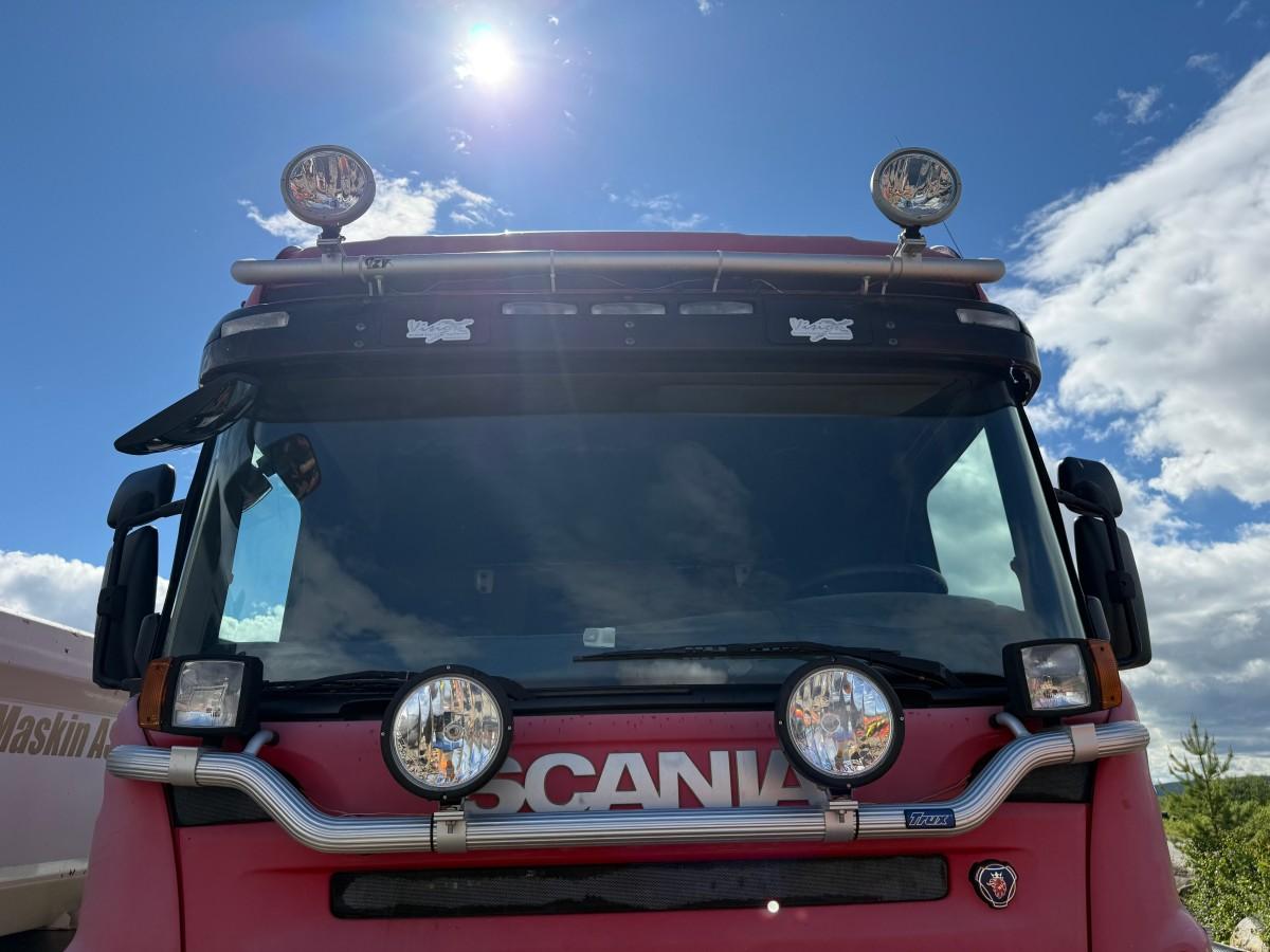 2006 Scania R500 Tippbil med brøyteplate