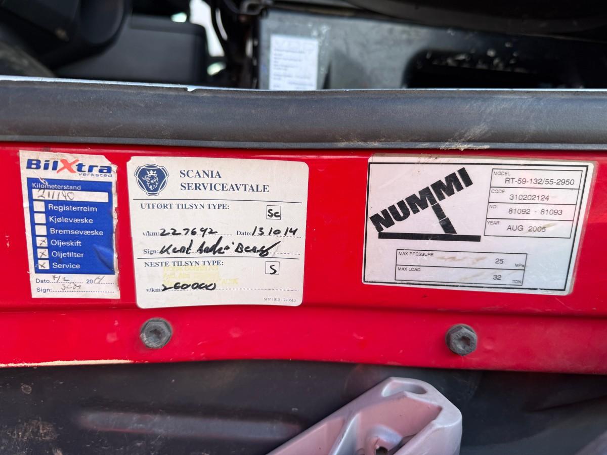 2006 Scania R500 Tippbil med brøyteplate