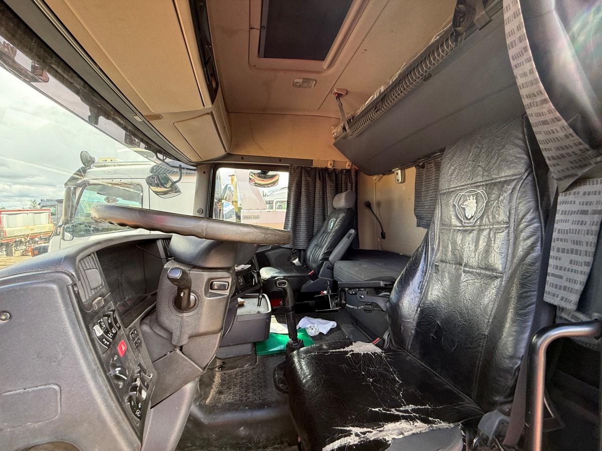 2006 Scania R500 Tippbil med brøyteplate