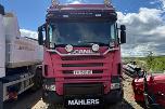 2006 Scania R500 Tippbil med brøyteplate