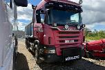 2006 Scania R500 Tippbil med brøyteplate