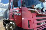 2006 Scania R500 Tippbil med brøyteplate