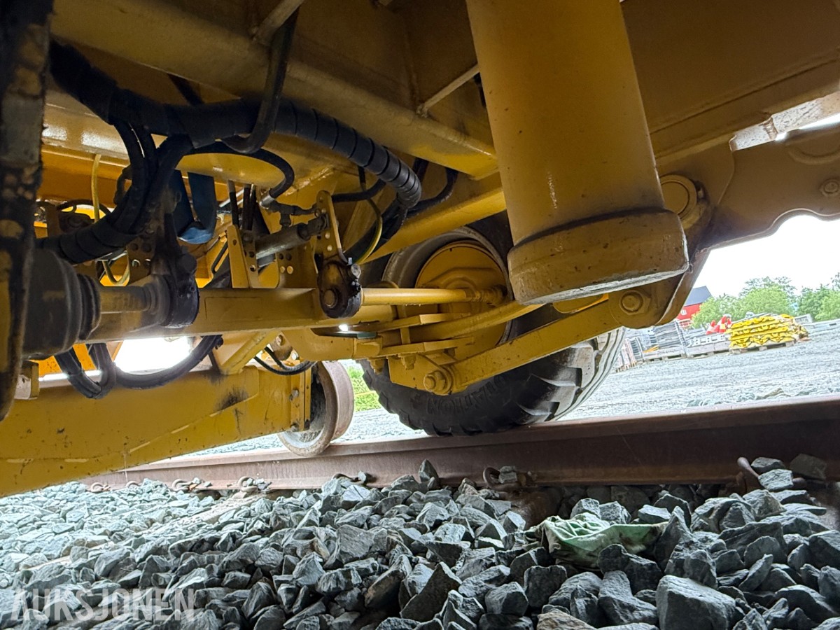 Western/Pandrol Road Rail tipphenger – jernbanerigget