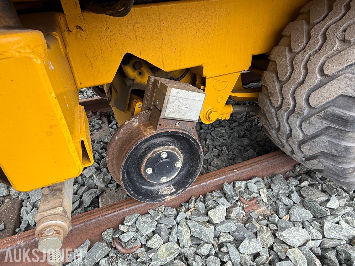 Western/Pandrol Road Rail tipphenger – jernbanerigget