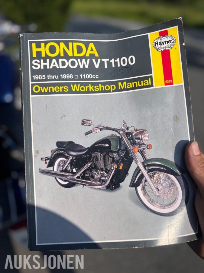 1990 Motorsykkel - Honda VT 1100 Shadow